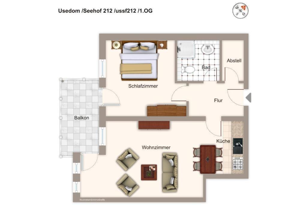 Seehof Seehof 212 Heringsdorf Dış mekan fotoğraf
